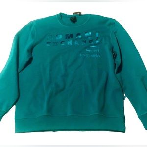 Armani Exchange turquoise sweater {Large}